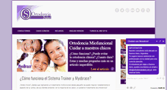 Desktop Screenshot of ortodonciasalud.com.ar